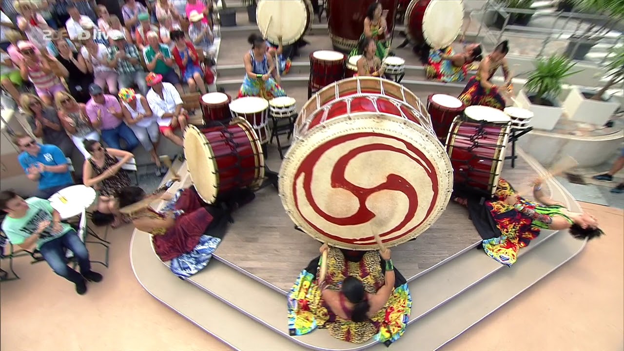Yamato - The Drummers Of Japan - ZDF Fernsehgarten 15.07.2018