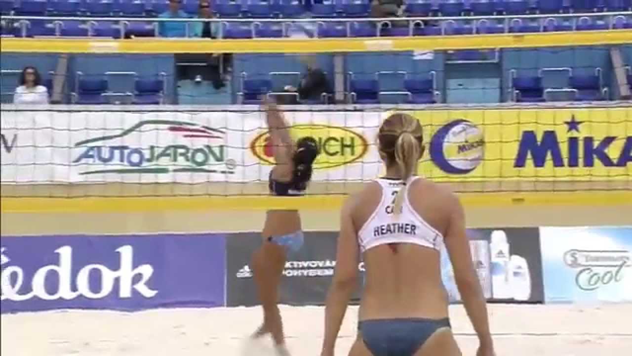 Eduarda/Elize Maia (BRA) vs. Bansley/Pavan (CAN) - Semi Final - Women World Tour Prag - 24.05.2015