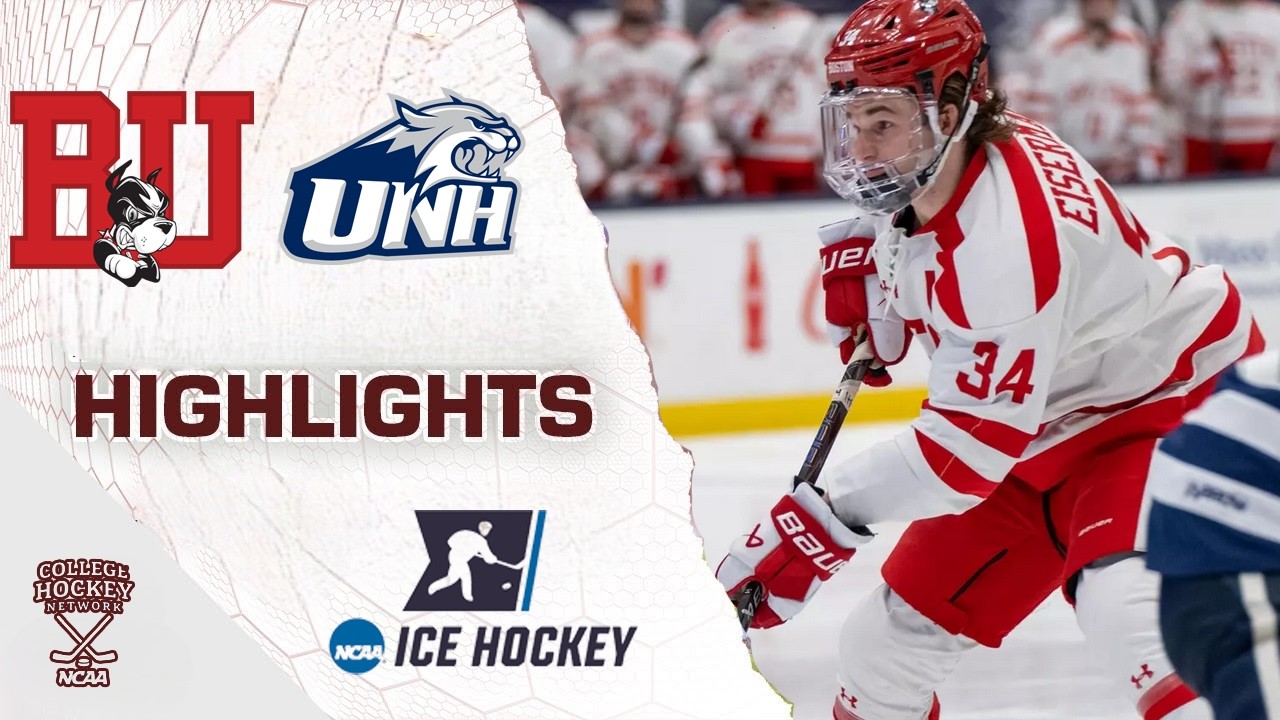 Boston University vs New Hampshire | NCAA College Hockey Highlights | February 14, 2026