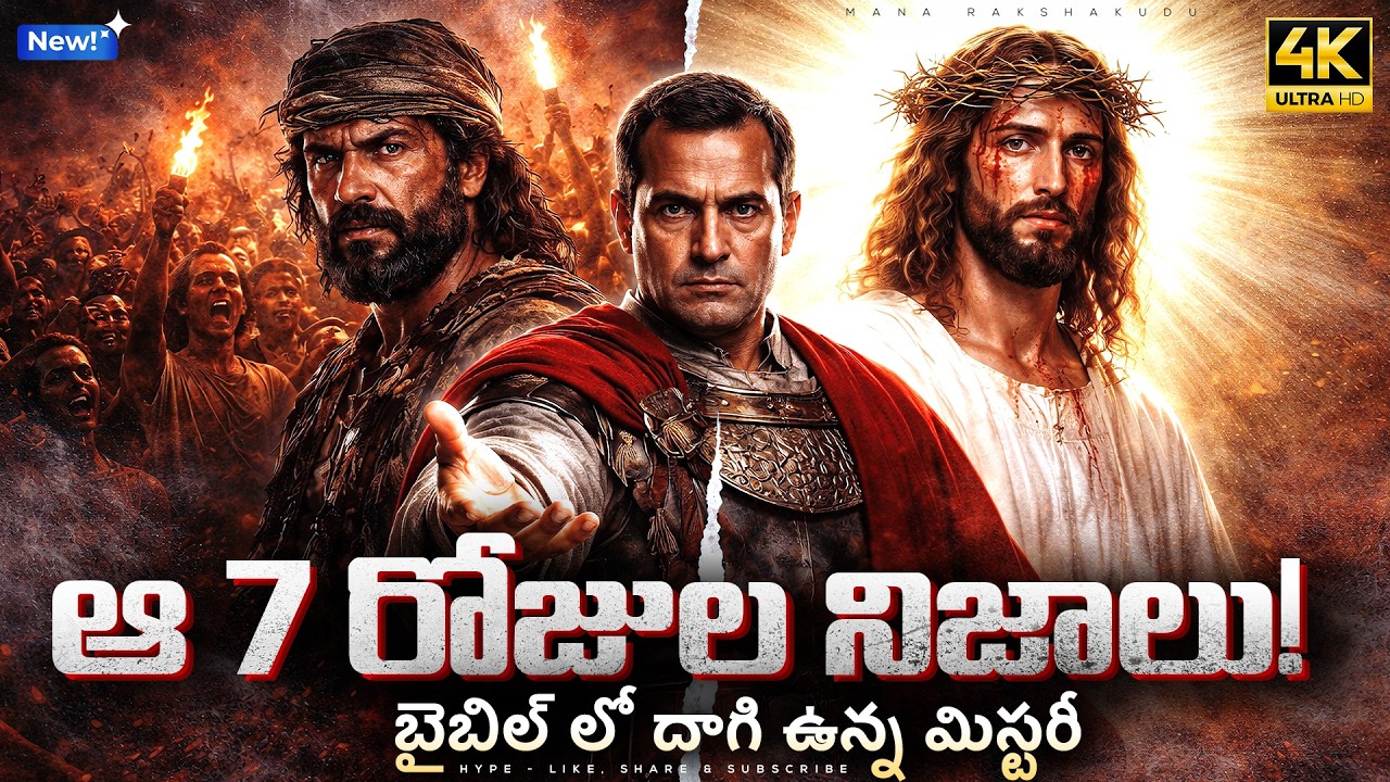 ఇద్దరు యేసులు? సిలువ మరణం వెనుక సైంటిఫిక్ నిజాలు! | Jesus Crucifixion Science Telugu