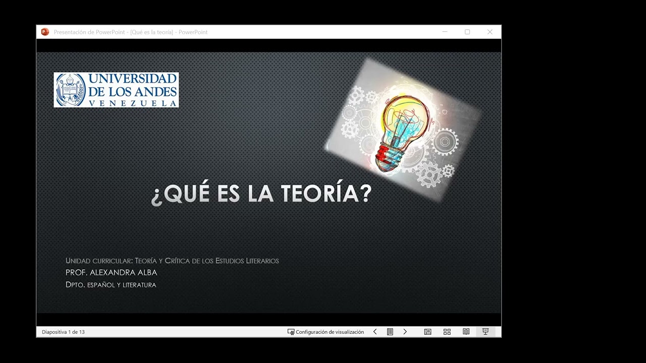 Maestría en Lit. Latam y el Caribe (ULA)- Teoría y crítica literaria I (Alexandra Alba). Clase 3