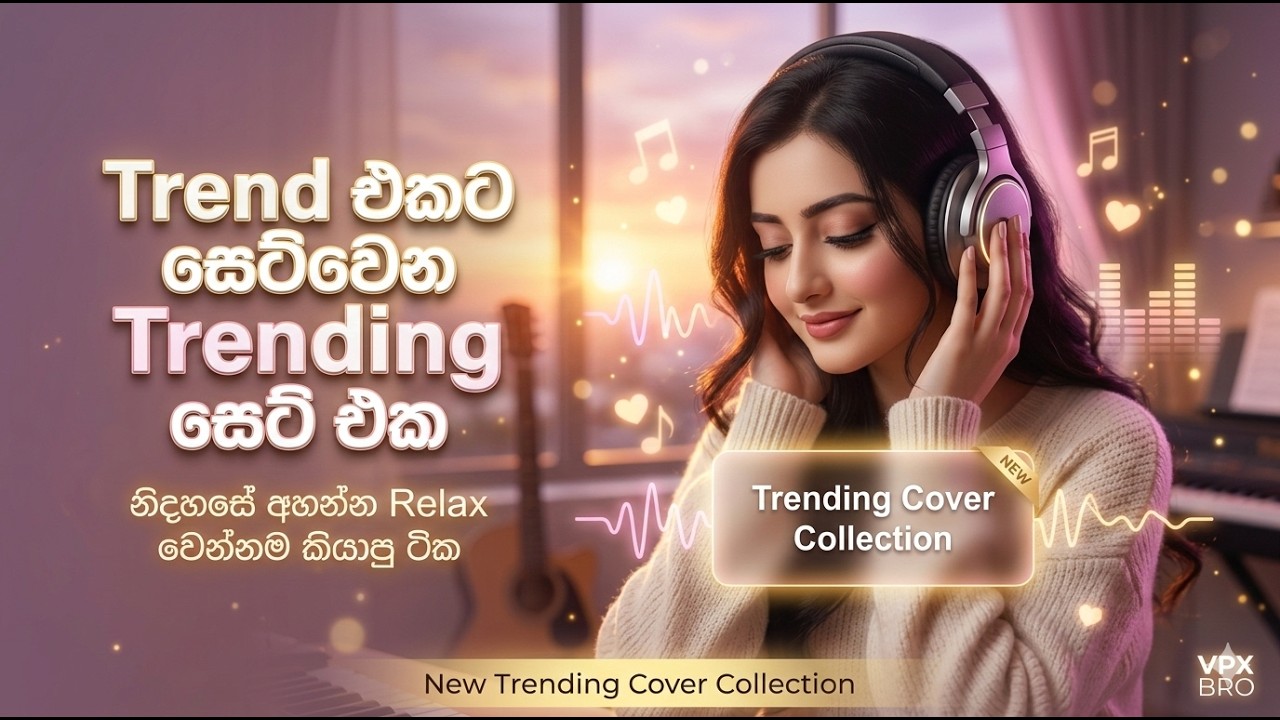 trend එකට සෙට්වෙන trending සෙට් එක | නිදහසේ අහන්න | Relax වෙන්නම කියාපු ටික | new cover collection