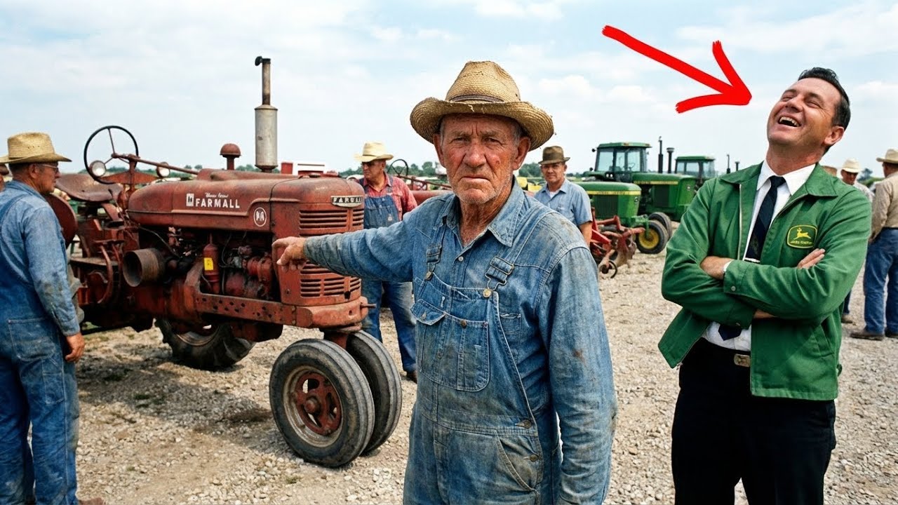 I Want This Old Farmall… Says The Farmer, The JD Dealer Laughs But Gets Shocked