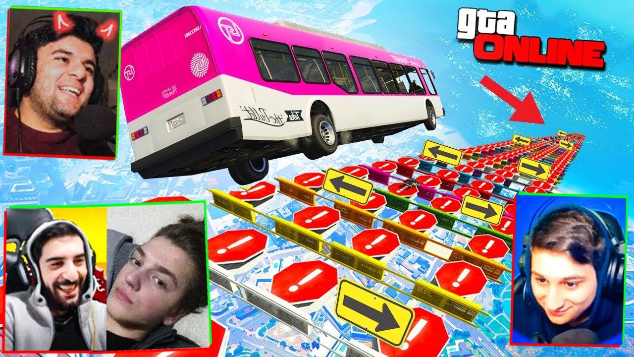 დაშვება ავტობუსით! 🤣 - GTA 5 Online ქართულად