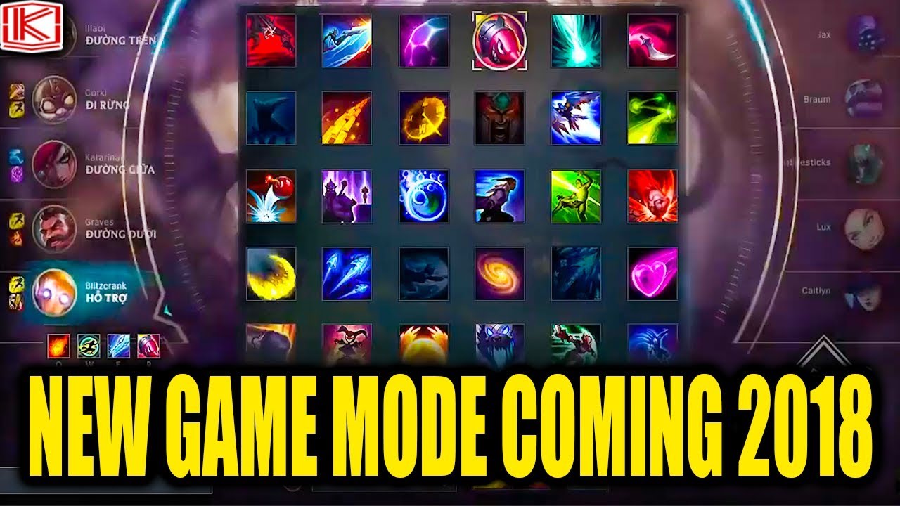 NEW GAME MODE COMING 2018? - League of Legends