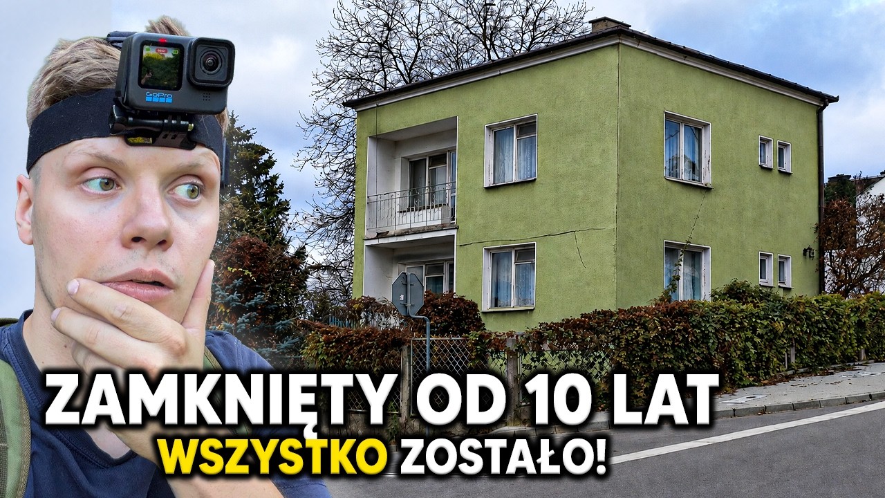 NIETKNIĘTY PIĘTROWY DOM PRL Z CAŁYM WYPOSAŻENIEM ZA DZIESIĄTKI TYSIĘCY!
