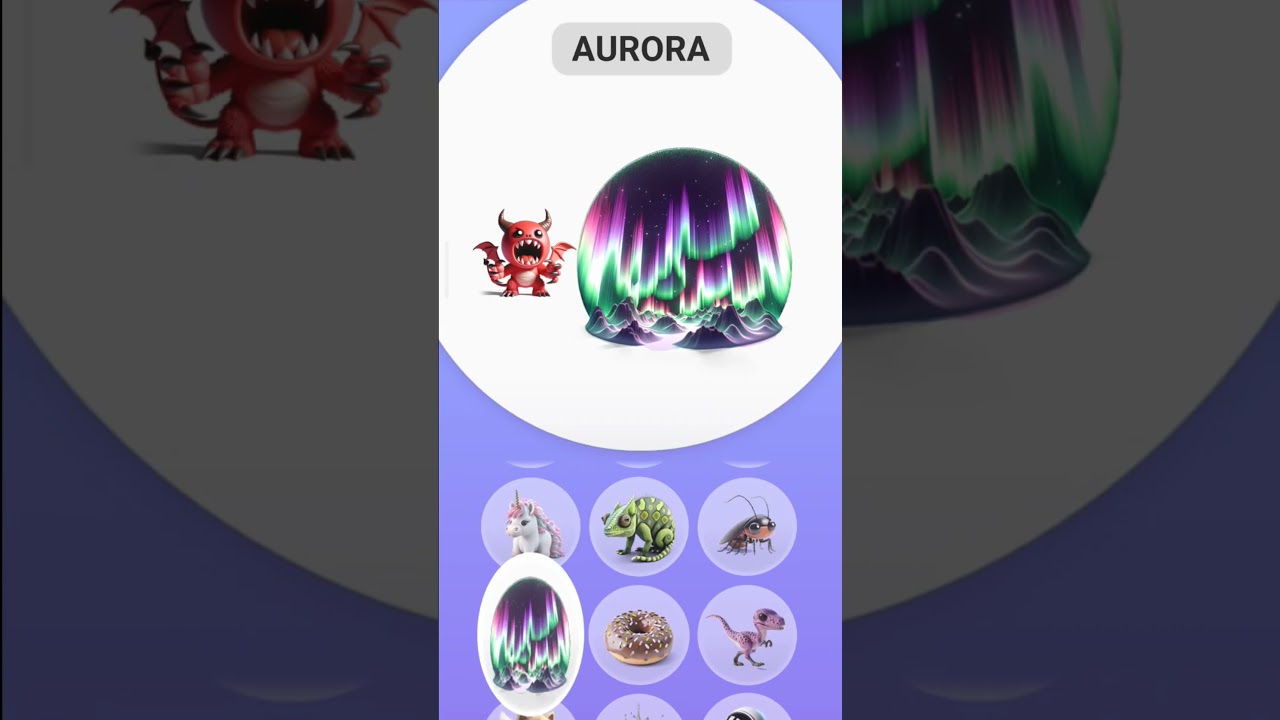 Demon + aurora🔥| Animash - Animal Fusion #animash #shorts #youtubeshorts