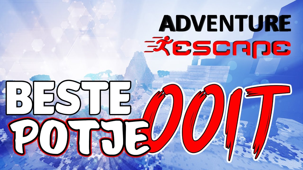 ONS BESTE POTJE OOIT!! - Minecraft Adventure Escape