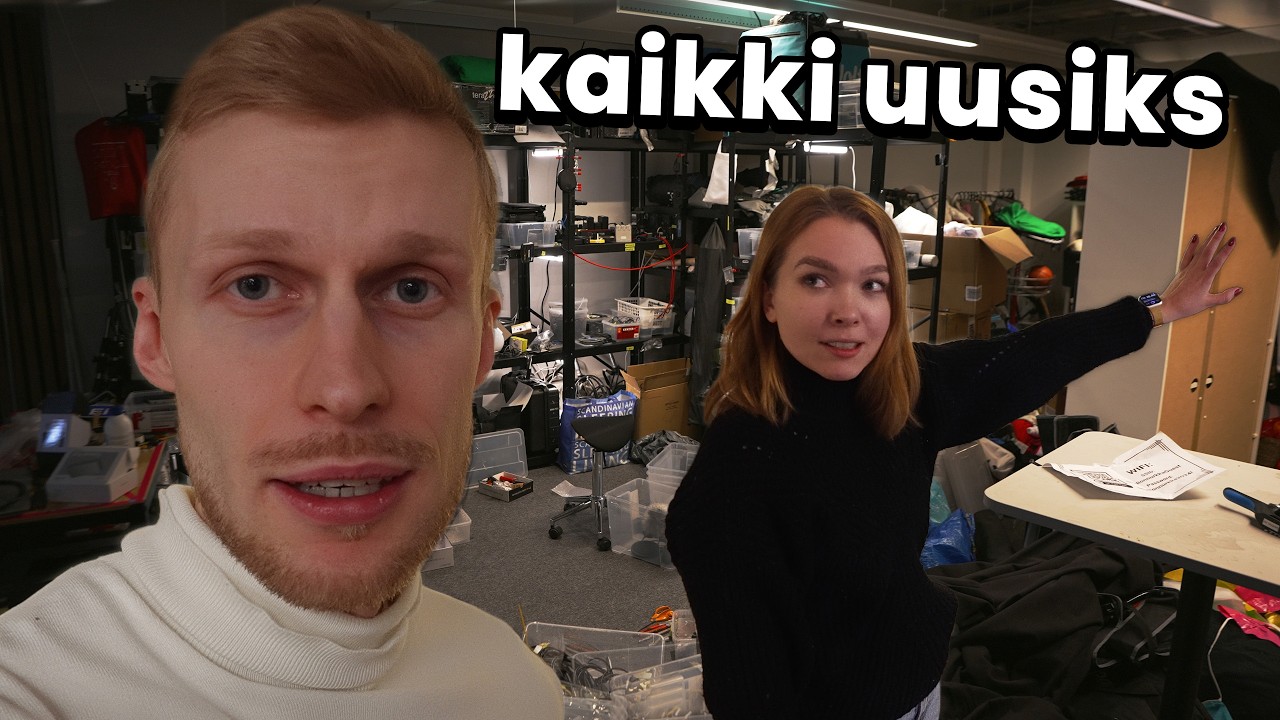 Laitetaan koko toimisto uusiksi.