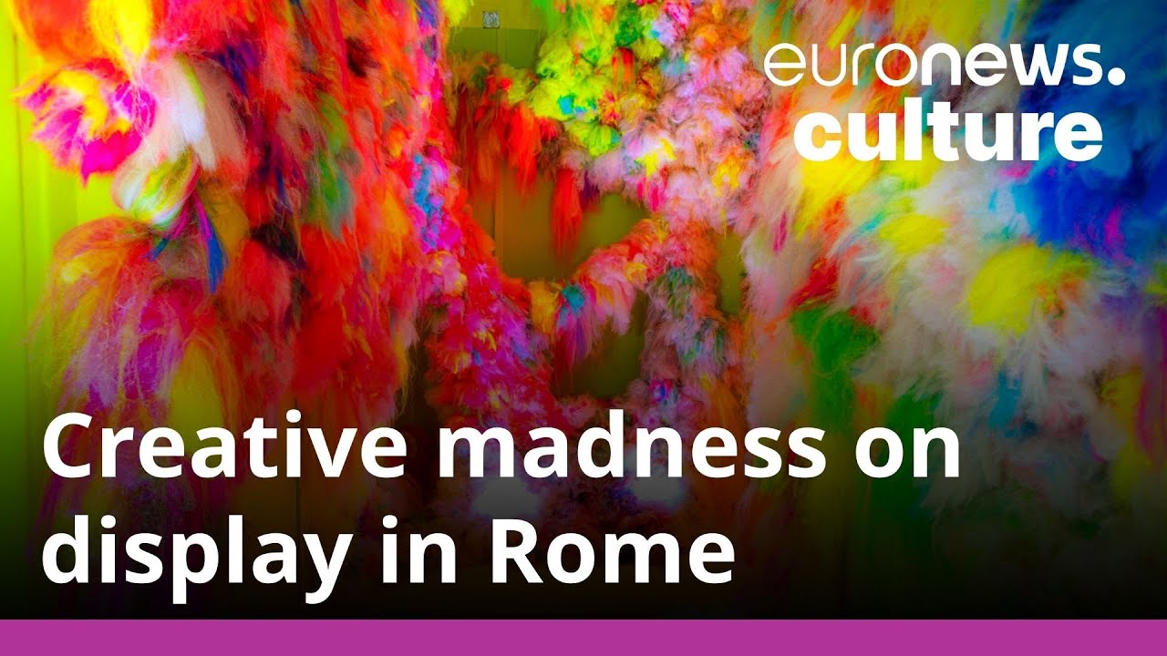 Descend into colourful madness at Rome's latest immersive exhibition