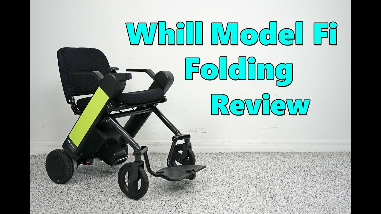 Whill Model Fi - Folding Air Line Approved Folding Scooter - Portable Scooter - Full Review