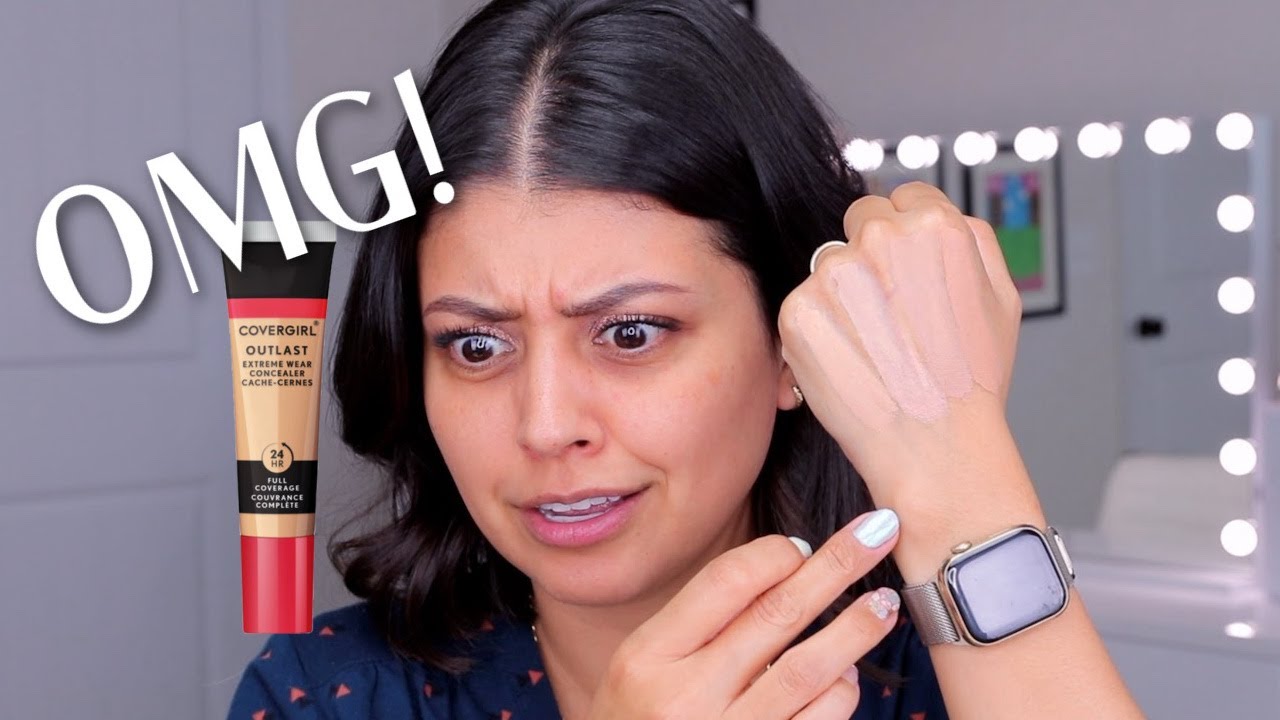 NEW!!! COVERGIRL OUTLAST CONCEALER 😲 UNLIKE ANYTHING I'VE EVER TRIED | REVIEW + WEAR TEST