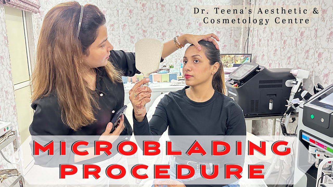 Eyebrow Ka Hua Transformation With Dr.Teena Mam | #thewarriorkahlons #microblading #cosmetology