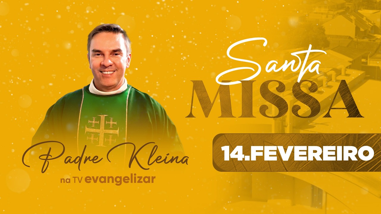Santa Missa direto do Santuário São Francisco de Assis com Pe. Kleina | 14/02/26