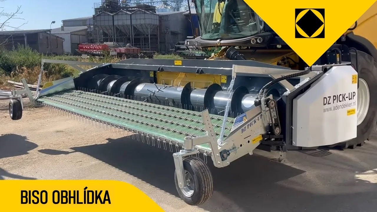 BISO obhlídka - adaptér na dvojfázový zber Den Dekker DZ Pick-up + Header - walkaround