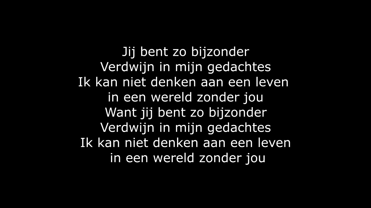 Gers Pardoel - Zo Bijzonder | Liefde voor muziek | LYRICS (Live)