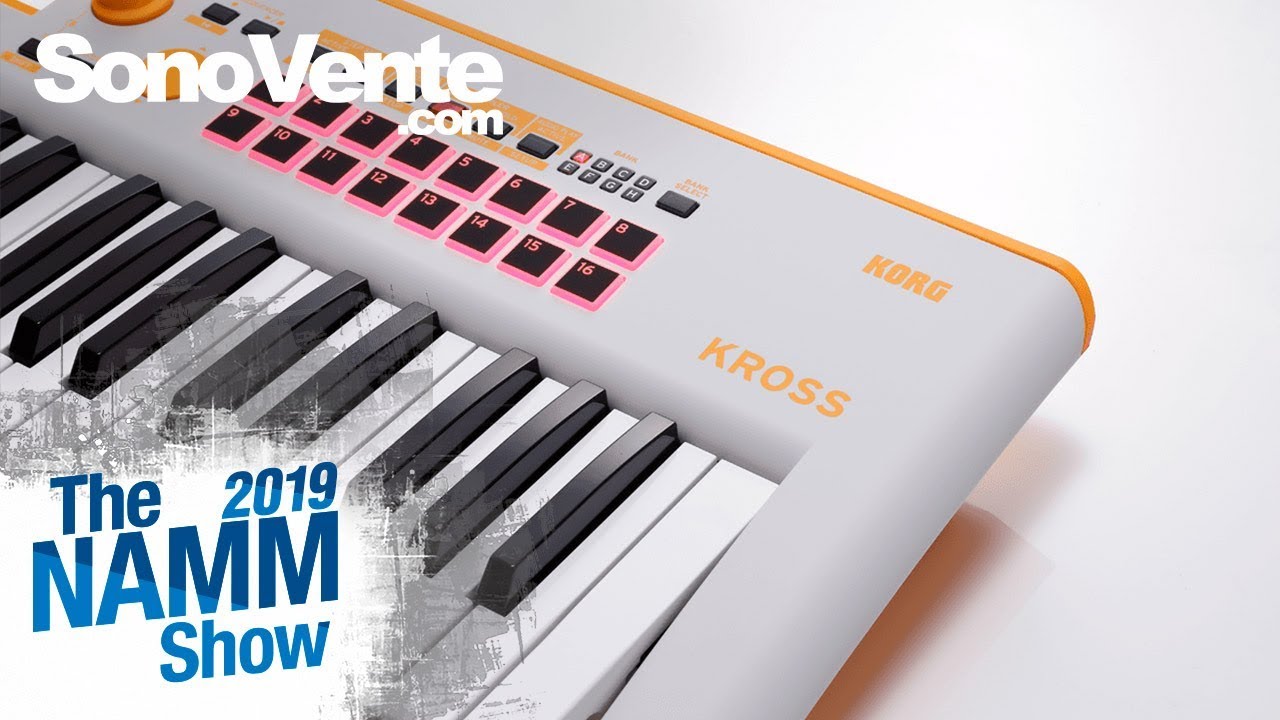 NAMM19 - Korg Kross 2 - SonoVente.com (ENG)