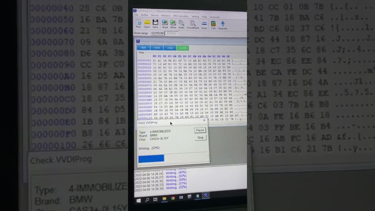 CAS3 module cloning process with VVDI