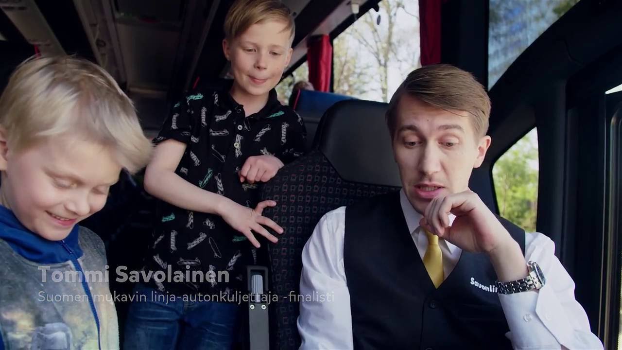 Linjalla, jakso 4/4: Kuljettaja menett&auml;&auml; bussin hallinnan ja tapaa idolinsa