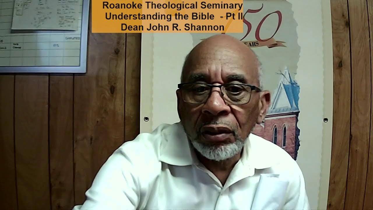 Dr. John R. Shannon, Pastor