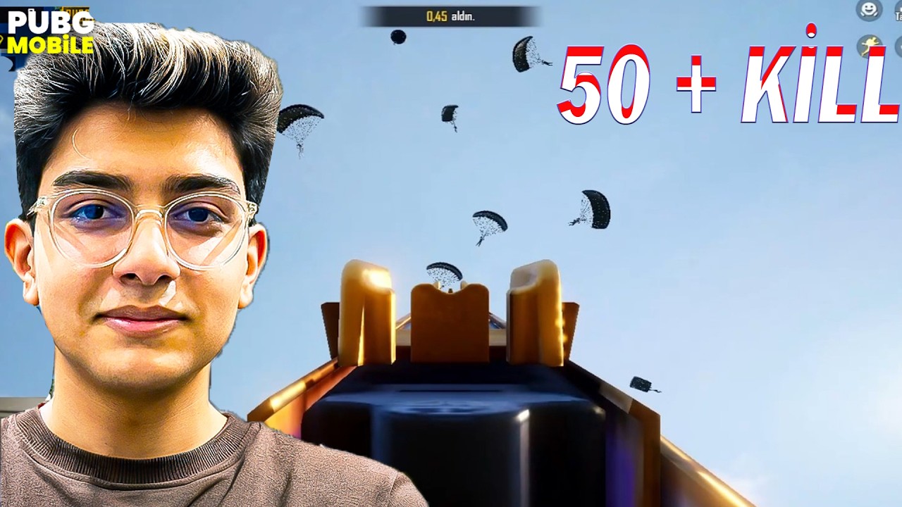 GERİ DÖNDÜM 55+ KİLL ONE MAN SQUAD 120 FPS ULTRA HD PUBG MOBİLE