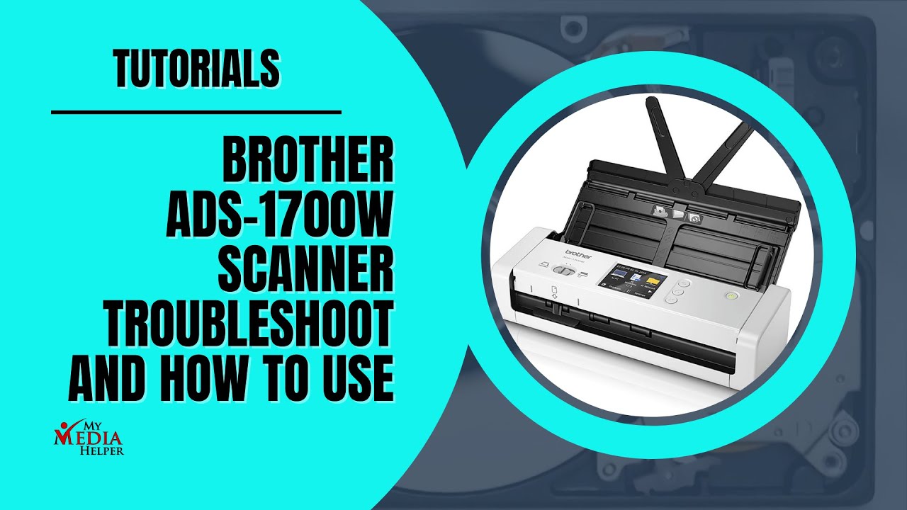 Настройка сканера Brother ADS-1700W и устранение неполадок с черной полосой