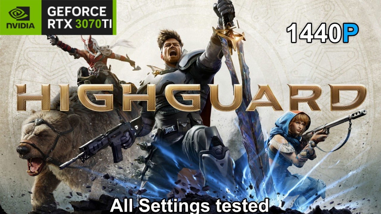 HighGuard | RTX 3070 Ti + i9 9900 | Тест производительности в разрешении 1440p