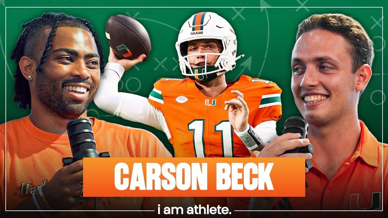Carson Beck on Leaving Georgia to Lead Miami Back to the Top | I AM NEXT