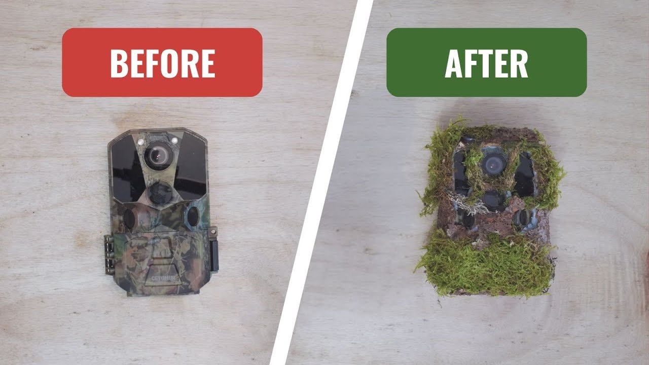 Camouflage Piège Photo / Trail Camera Camouflage Tutorial