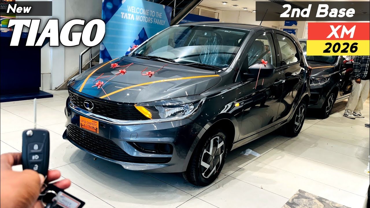 New Tata Tiago Second Base XM 2026 ❣️| मात्र ₹5.30 लाख में Tiago का Most Value For Money Variant 🤑|