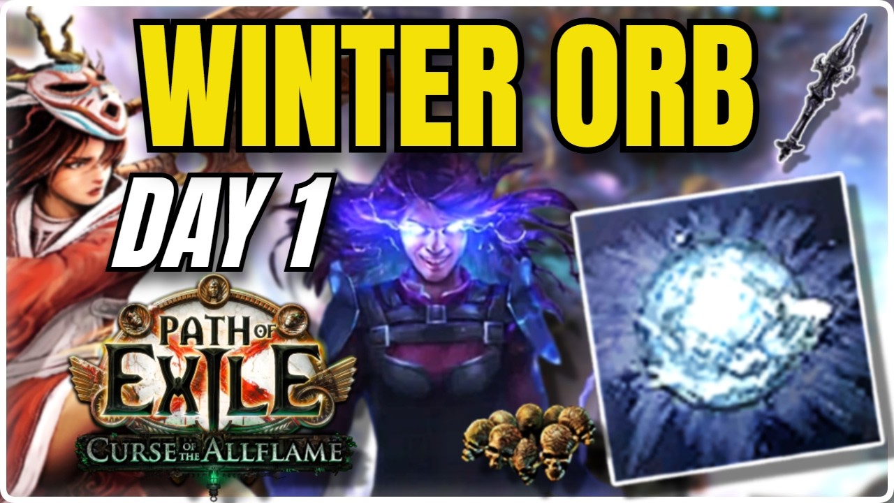 Один из моих лучших стартовых билдов &mdash; Обновление билда на Winter Orb в 1-й день &mdash; Path of Exile