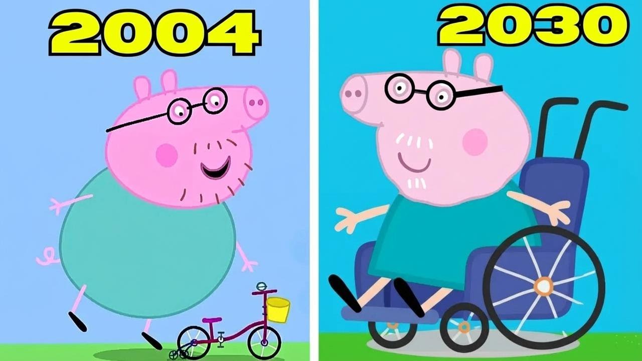 Por que ninguém envelhece em Peppa Pig?