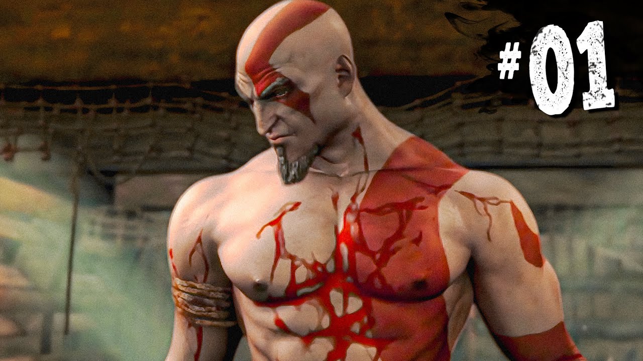 GOD OF WAR 1 - 20 ANOS DEPOIS & DUBLADO | Parte 1 do Jogo Completo no Modo Deus (Mais Difícil)