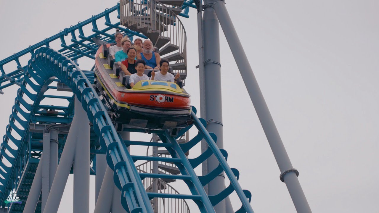Storm Coaster - Offride - Sea World (Australia) - MACK Rides - Water Coaster
