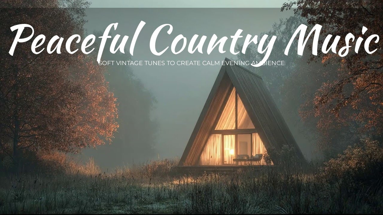Peaceful Country Music | Soft Vintage Tunes to Create Calm Evening Ambience