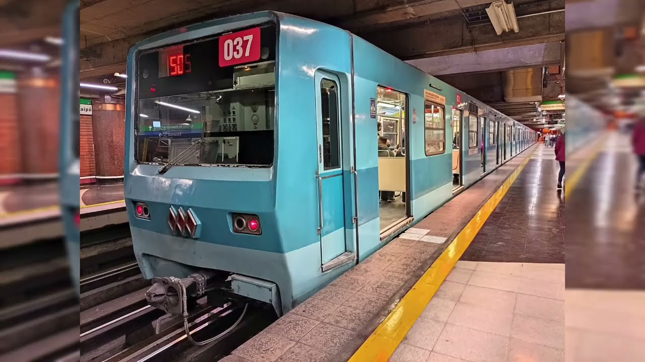 Metro de Santiago | Re-Debut NS74 P.3037 - Sexto NS74 del Proyecto Overhaul.