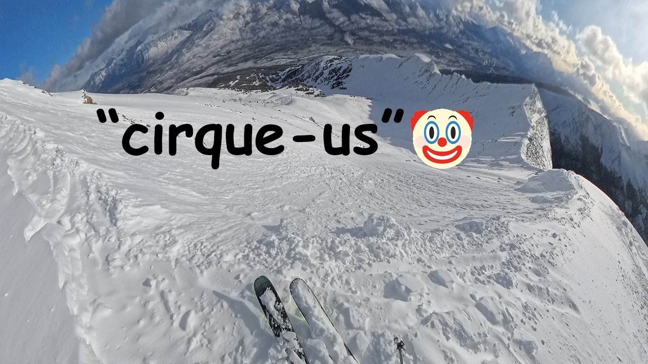 skiing the 