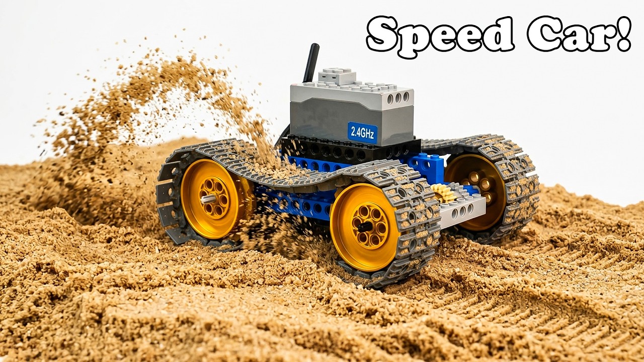 Ultimate LEGO Speed Car Racing on Sand | Smart Lego