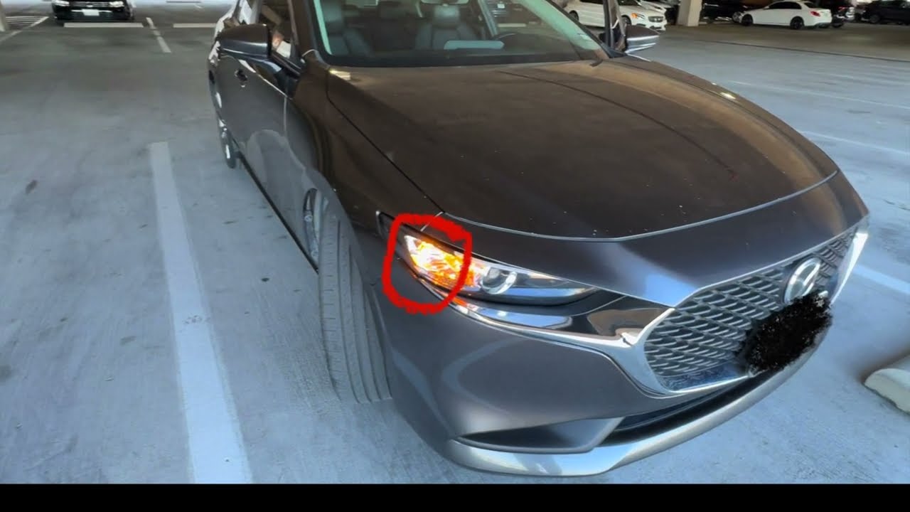 Mazda 3 Parking light malfunction 2019-2024 (Side marker light)