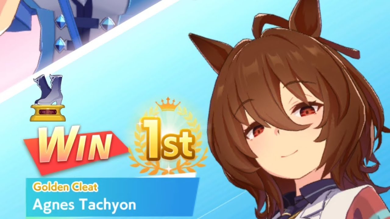 [Umamusume Pretty Derby] Agnes Tachyon won Legend Race vs Super Creek
