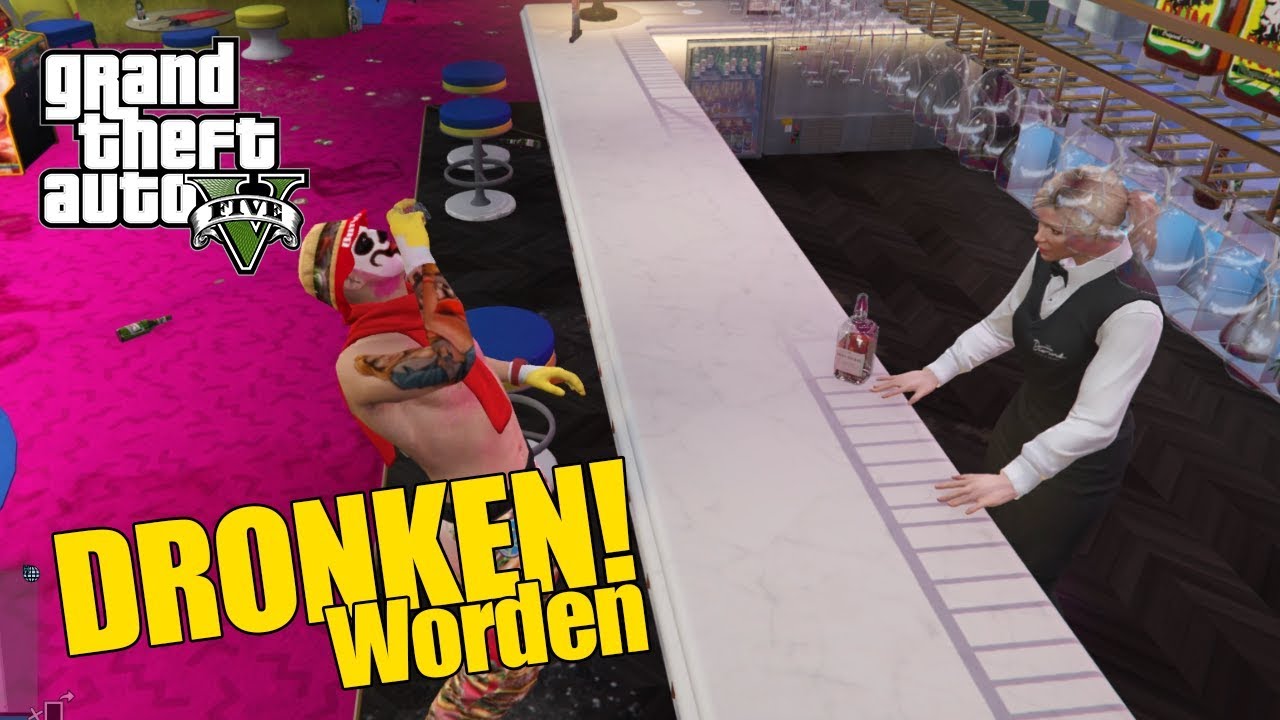 GTA V Freeroam - DRONKEN WORDEN!