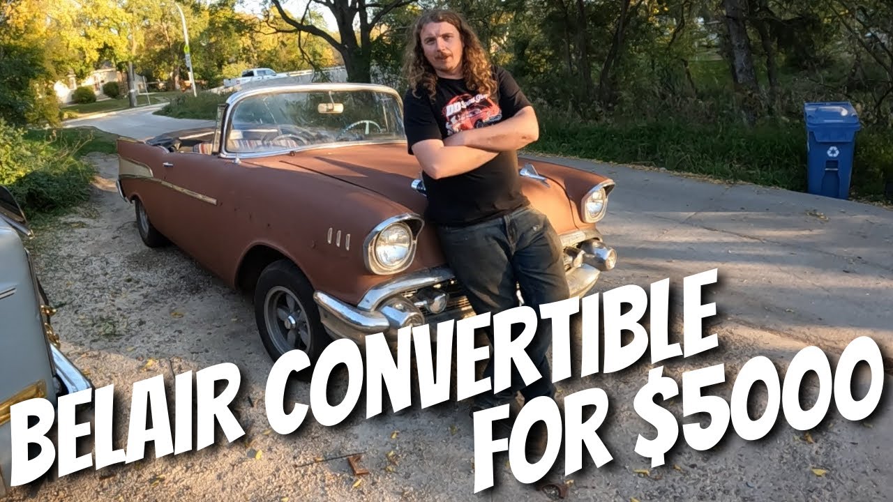 Владение самым дешевым автомобилем Chevy Belair Ragtop 57-го года выпуска — 5000 долларов потраче...