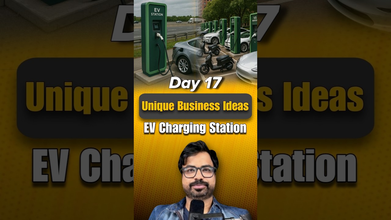 Earn 3 Lakh per month from EV Charging station I Small Business Ideas #shortvideo