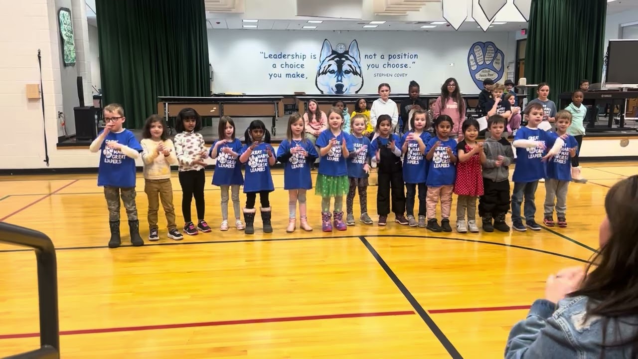 Hillside Young 5s Sing About Dr. Martin Luther King Jr.