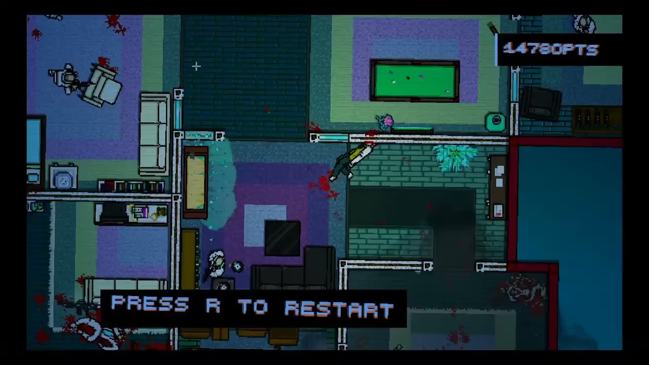 Hotline Miami Redux Redux (again cuz no roblox) I love my boi Charlie
