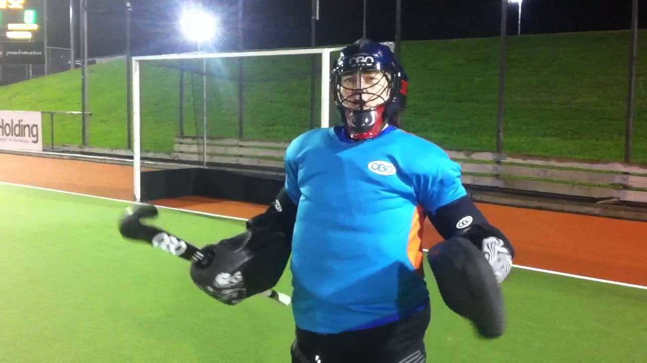 New Zealand Black Sticks Goalkeeper Bianca Russell Warm Up Video