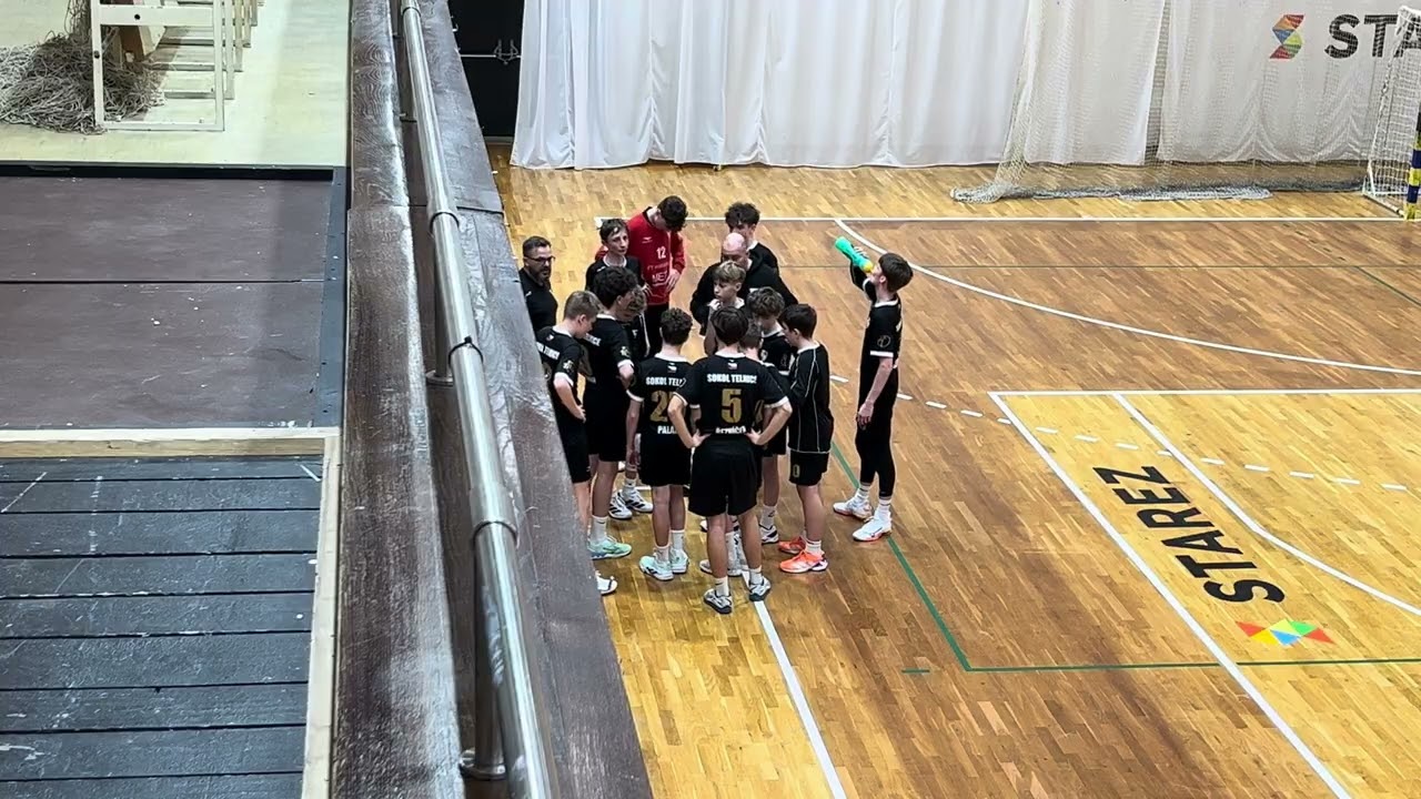 Telnice vs SKKP handball Brno 1. pol