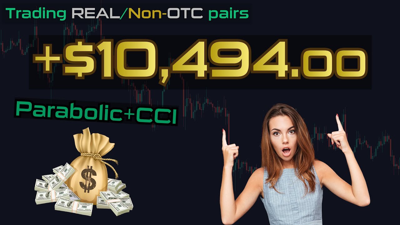 +$10,494.00 with REAL / Non-OTC pairs | Parabolic + CCI | Binary Options Strategy