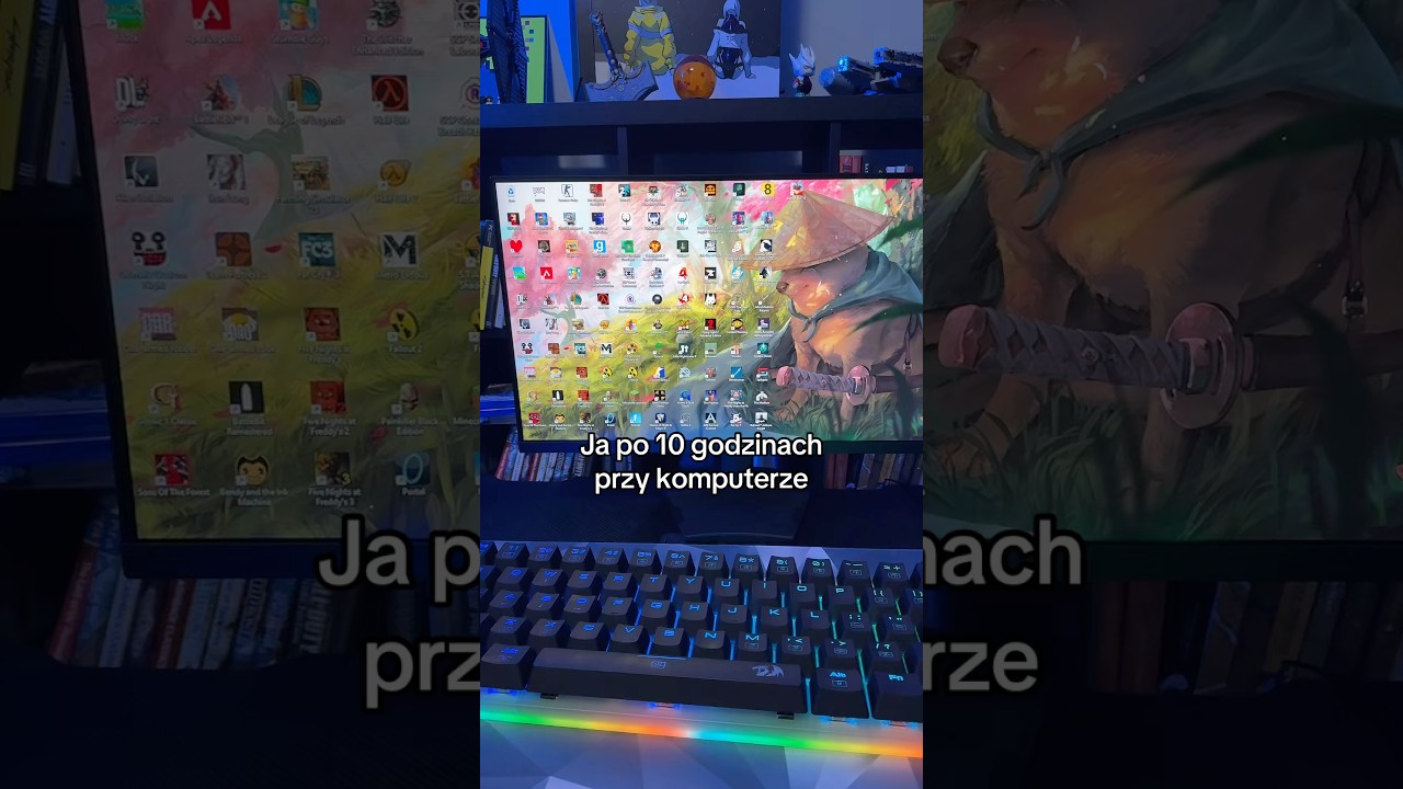 Jak jest dobra gra to człowiek się czasem zapomina😅 