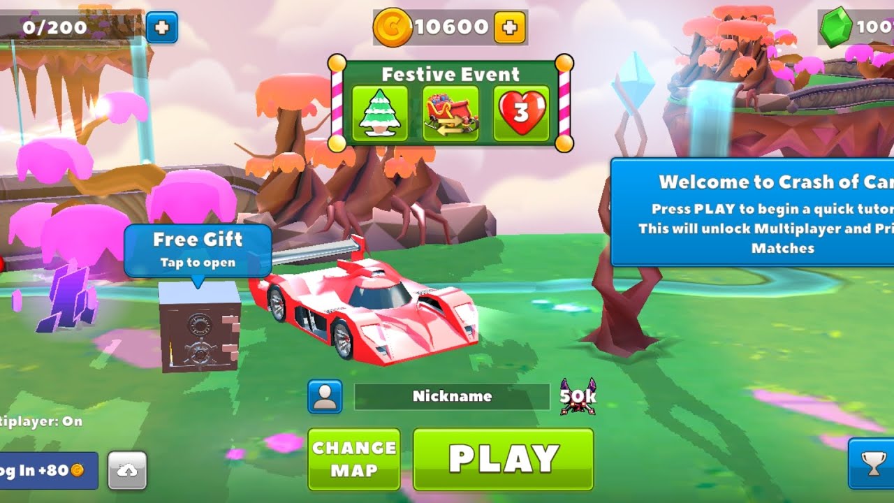 Crash of cars mod menu 2025 Unlimited coins and gems